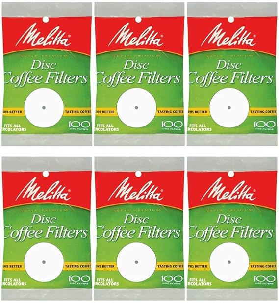 100-Pack Disc Coffee Filters