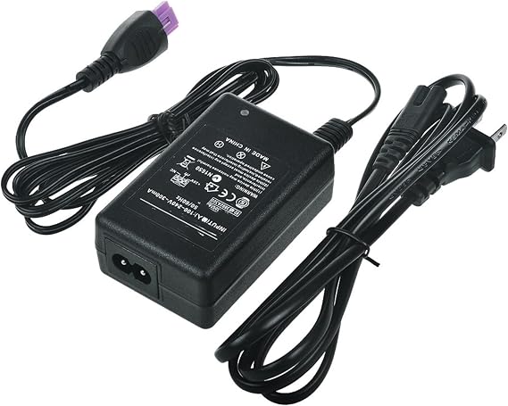 Digipartspower AC Adapter Power Cord Charger for HP Deskjet 3056A 3510 3511 3512 Printer Mains
