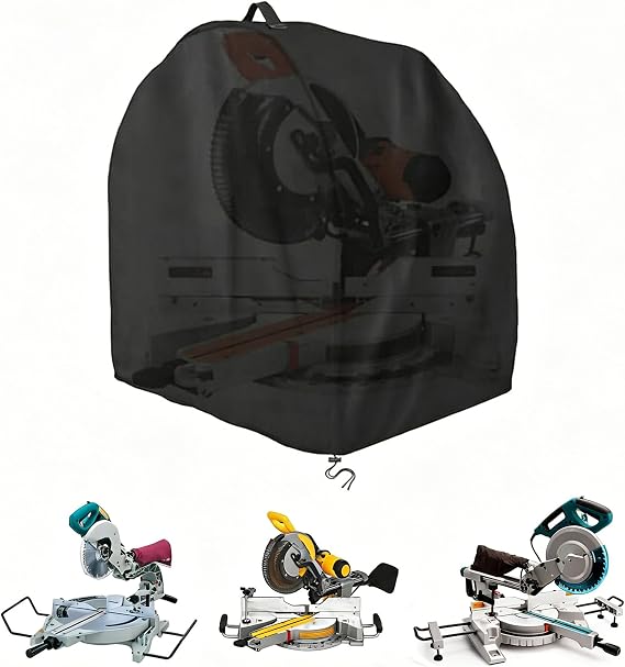 Table Miter Saw Cover for Worx BladeRunner X2 2020-2026 | Heavy Duty Fabric Dust Covers Portable Jobsite Tear Resistant UV Protection All Weather Storage Cover