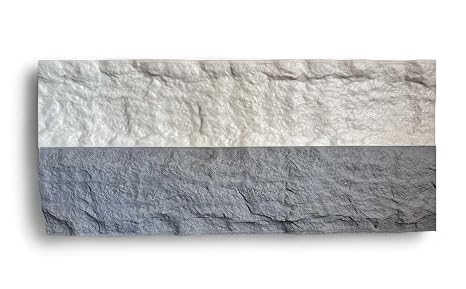 Rubber Molds for Concrete, Chiseled Edge Concrete Step Form Liner, 8L (96") x 8W x 1.5D