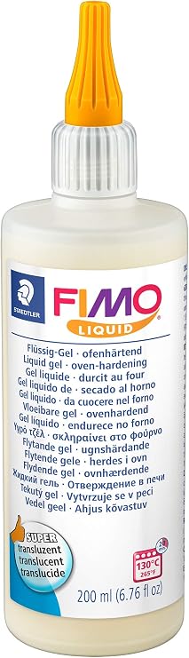 STAEDTLER FIMO liquid 8051 Flüssig-Gel – 200 ml transluzent