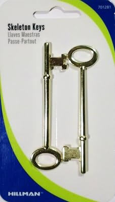 Skeleton Key Brs 2pk