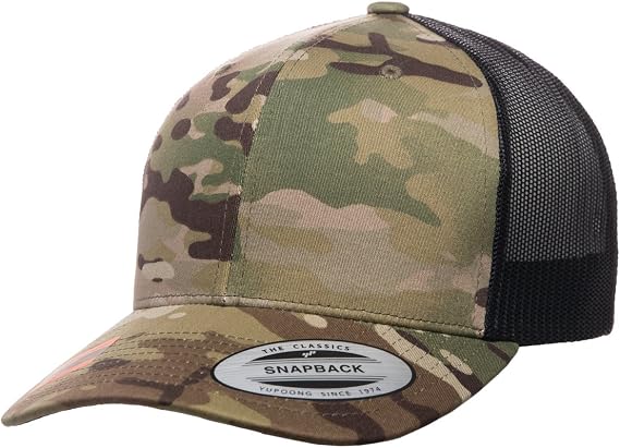 Flexfit Officially Licensed Yupoong Retro Trucker Multicam