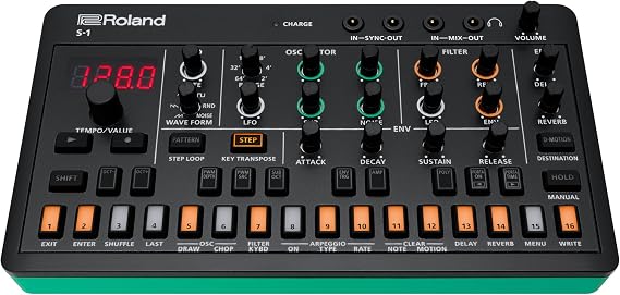 Roland ローランド Synthesizer S-1 Portable Poly Synth Step Sequencer AIRACOMPACT Tweak Synth Compact Size Composition/Easy/Live/Beatmaking