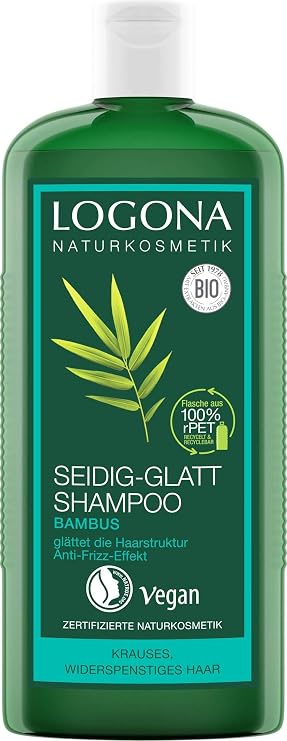 Logona Cream Shampoo Bamboo, 8.5 Ounce