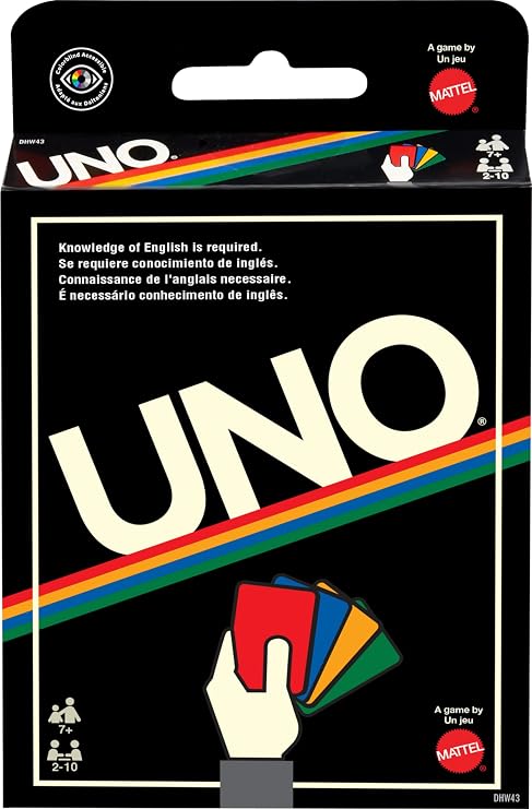 Mattel Games UNO: Retro - Card Game, Multicolor
