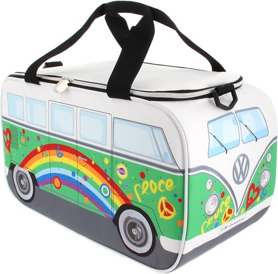 BRISA VW Collection - T1 Bus Camper Insulated Cooler Tote Bag
