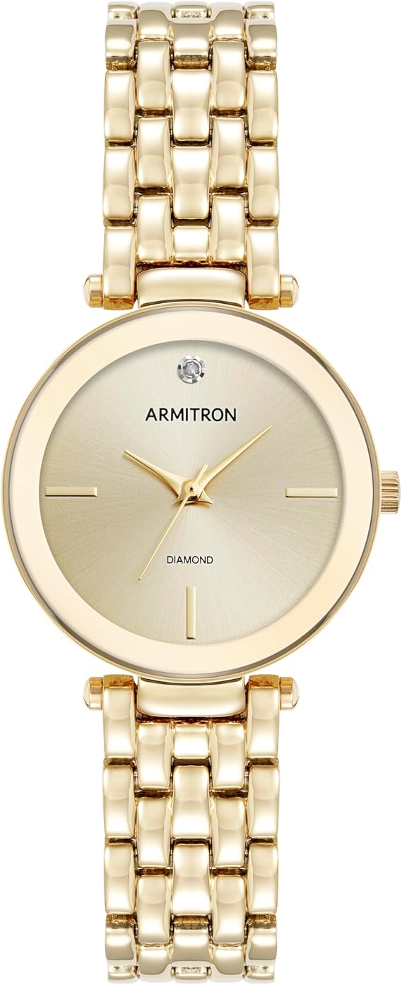 Armitron Women's Genuine Diamond Dial Bracelet Watch
