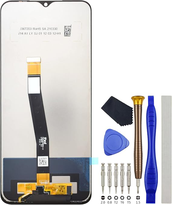 Full LCD Digitizer Touch Screen Assembly Replacement for Samsung Galaxy A22 5G SM-A226B Black