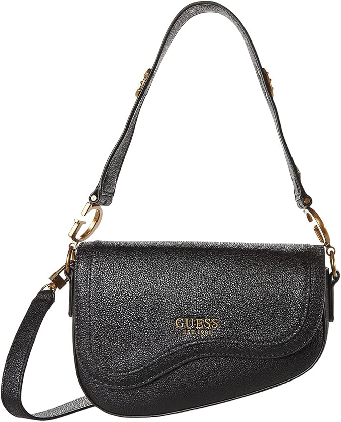 GUESS G Dream Flap Shoulder Bag Black One Size