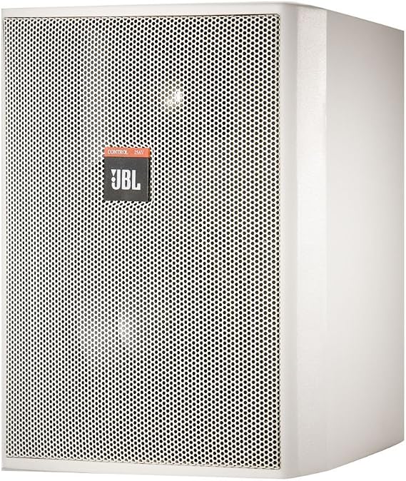 JBL Professional Control 25AV-WHCompact Indoor/Outdoor Background/Foreground Speaker, White, Sold as Pair