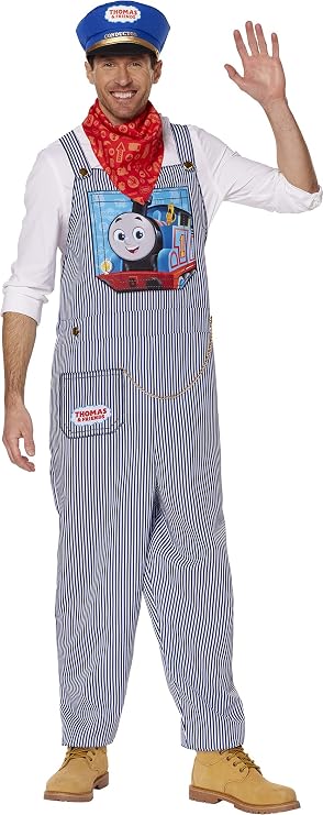 InSpirit Designs Mens Adult Thomas & Friends Conductor Costume, Multicolored