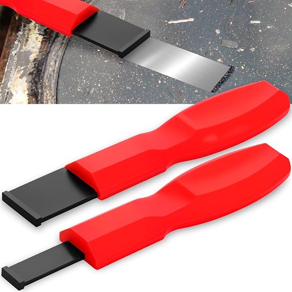 Carbide Scraper Set for Metal and Automotive, Ergonomic Carbide Gasket Scraper, Enduring Scraper Carbide Tool, Rust Removal Carbide Scraper, Gasket Removal Carbide Scraper for Gasket Rust Carbon