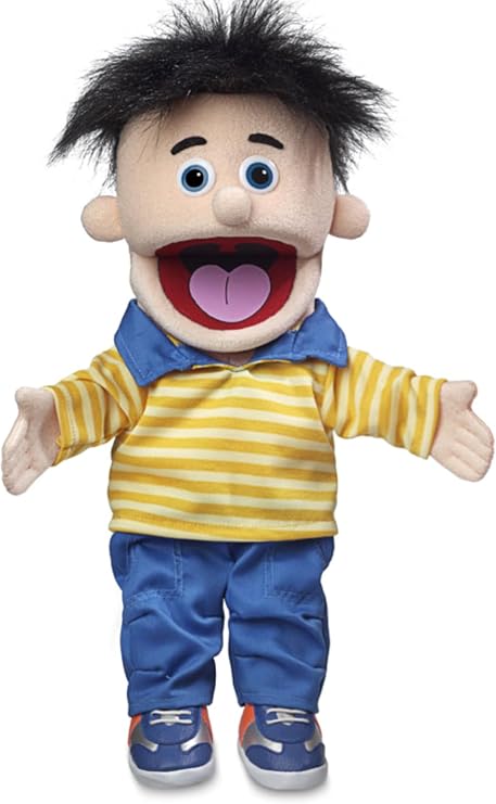 14" Bobby, Peach Boy, Hand Puppet