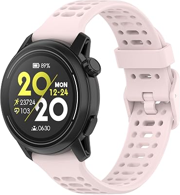 hengkang 22mm Watch Bands Fit for COROS PACE 3 Women Men, COROS APEX 2 Pro Quick Release Silicone Replacement Bands Straps Wristbands Fit for COROS APEX 46MMCOROS APEX PRO Smartwatch