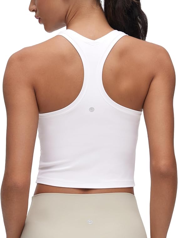 CRZ YOGA Butterluxe Racerback Crop Tank