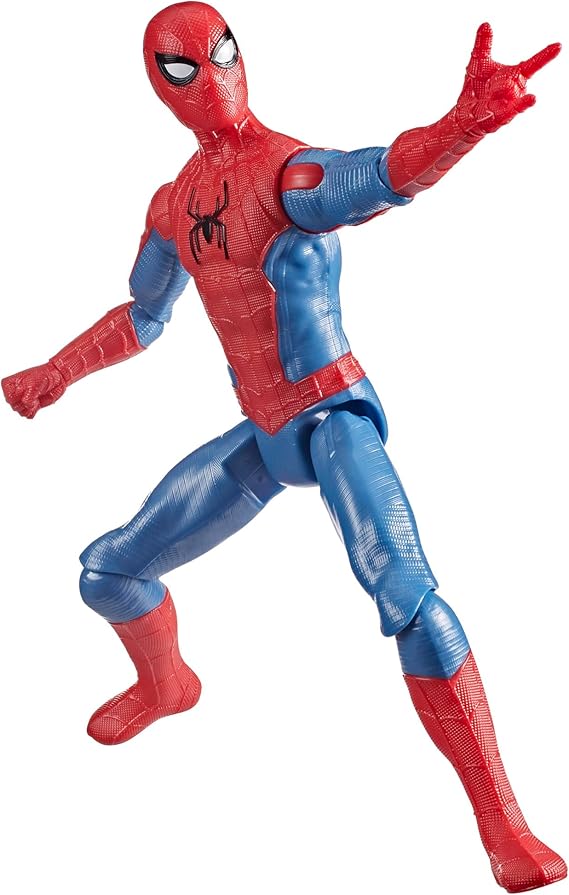 Marvel Spider-Man: Yepyeni Bir Gün Titan Serisi Aksiyon Figürü, 4 Yaş ve Üzeri Çocuklar için 29,2 cm Süper Kahraman Oyuncakları
