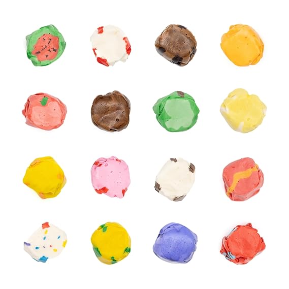 Taffy Shop Classic Favorites Mix Salt Water Taffy Individually Wrapped - Old-Fashioned Saltwater Taffy Bulk Assorted Flavors - Gourmet Soft Chewy Candy, Gluten-Free, 140 Pieces (32oz)