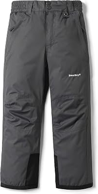 BenBoy Kids Snow Ski Pants Waterproof Windproof Warm Trousers for Boys Girls Winter Outdoor Skating Snowboard