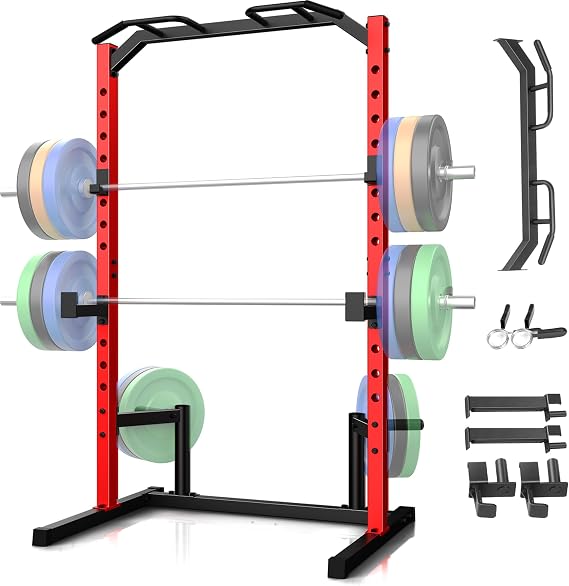 OPPSDECOR Squat Rack Power Cage for Home Gym