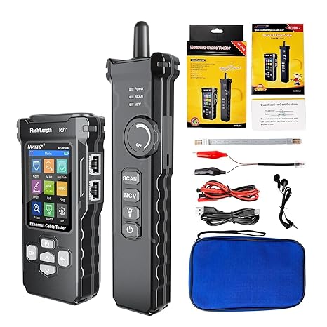 NOYAFA Network Tester with IP Scanning TDR Network Cable Tester
