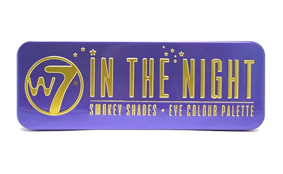 W7 - "In The Night" Smokey Shades - Eye Colour Palette 12 in 1 Eyeshadow Palette