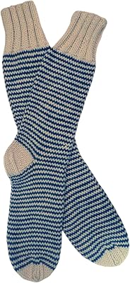 Gamboa Alpaca Striped Socks for Men and Women Wool Winter Warm Unisex Sock