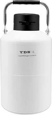 CGOLDENWALL 16L Cryogenic Container Liquid Nitrogen Tank Ln2 Tank