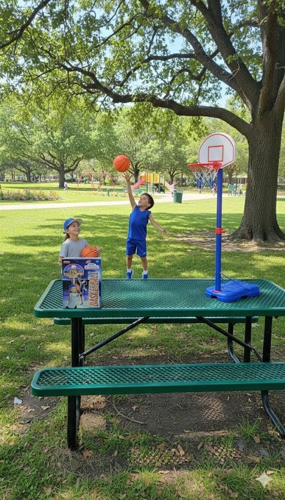 Boy Ayaklı Taşınabilir Basketbol Seti – Evde ve Bahçede Hareketli Dakikalar 3 Boy Ayarlanabilir 60 90 120