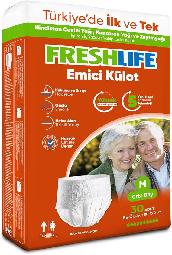 Freshlife Medium Emici Külot 30 Adet