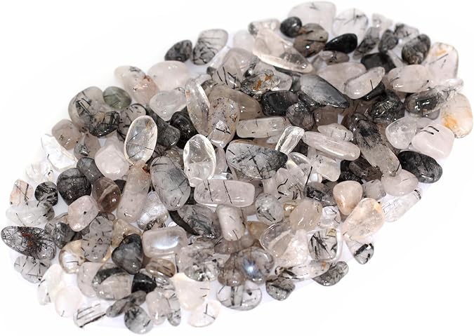 ZenQ 1 lb Crystal Chips, Tumbled Stone Chips for Crafts