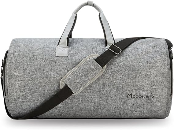 suit bag travel garment bag, 45L Carry on Convertible Garment Duffle bag