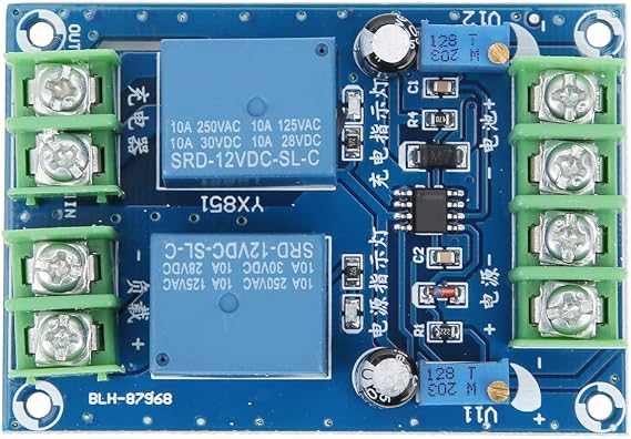 DC 12V 10A Automatic Power Switching Module, Backup Battery Switching Module, Emergency Power Supply Charging Controller