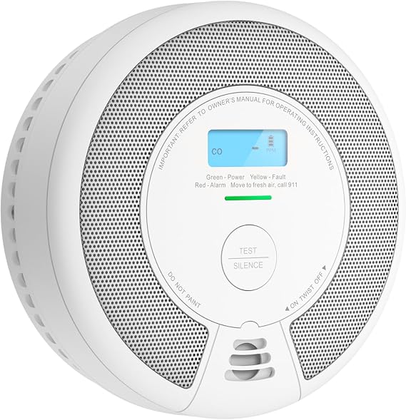 X-Sense Smoke Detector Carbon Monoxide Detector Combo, SC07, 1-Pack