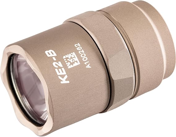 SureFire KE2 6-Volt White Light Bezel for The M600 Series Scout Light, Tan