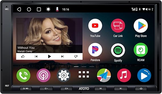ATOTO A6PF 7 Inch Android Car Radio Double DIN Radio 4G LTE/WiFi 2G + 64G