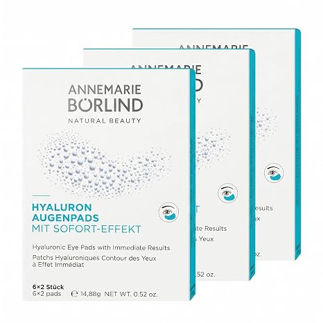 ANNEMARIE BÖRLIND Hyaluronic Eye Pads Multipack (18 x 2 Pieces)