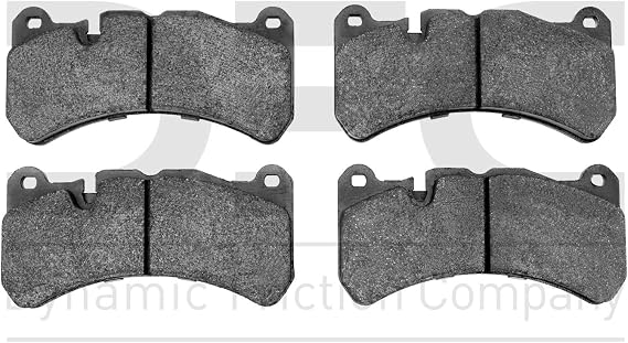 Dynamic Friction Company Front Pads Fits 2007-2013 Maserati Quattroporte | 2008-2019 Maserati GranTurismo; 2005-2006 Mercedes-Benz CLK55 AMG| 5000 Euro Ceramic Pads