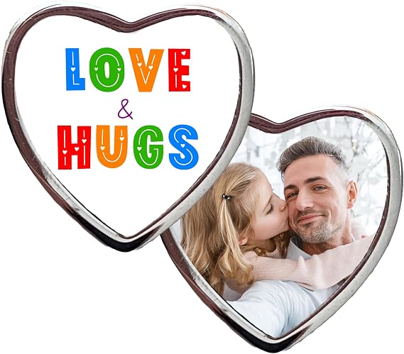 Personalized Pocket Hug Token (Double Sided Pocket Hug Coin)