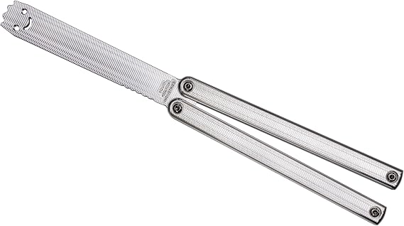 Squid Industries Squiddy-AL Trainer, With 6061 Aluminium Handle & Aluminium False Edge, For Practicing Filpping, Light weight and Safe