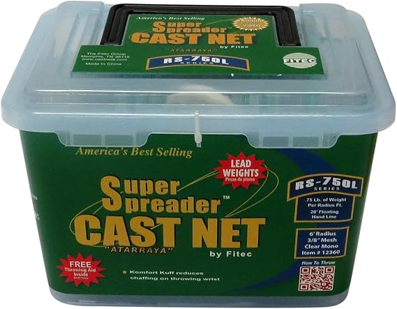 Fitec RS750L Super Spreader Cast Net