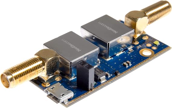 Nooelec SAWbird+ iO Barebones - Premium Saw & Cascaded Ultra-Low Noise LNA Module for Inmarsat Applications. 1542MHz Center Frequency.
