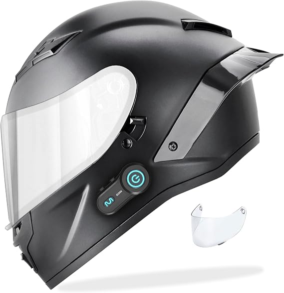 GDM Demon Motorcycle Helmet with Bluetooth