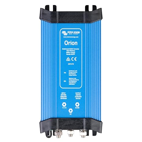 Victron Energy Orion 24/12-Volt 70 amp DC-DC Converter | Non-isolated, High power