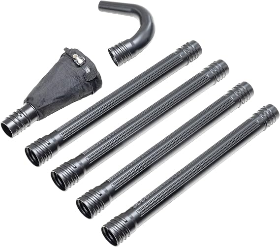 Greenworks Gutter Cleaning Kit - Up to 11 ft reach - Compatible with Greenworks 40V, 60V & 80V Blowers with 450+ CFM up to 5-inch diameter