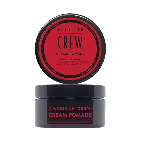American Crew Men's Hair Pomade (OLD VERSION), Like Hair Gel with Light Hold & Low Shine, 3 Oz (Pack of 1)