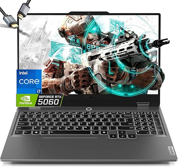 Lenovo LOQ 15 Gaming Laptop RTX 5060 -Intel Core i7-13650HX Beat AMD Ryzen 9 7940HS -15.6 FHD Display- 32GB RAM -2TB SSD -Backlit Keyboard -MUX Switch -Windows 11 -FHD Webcam -2025 Portatil Gamer PC