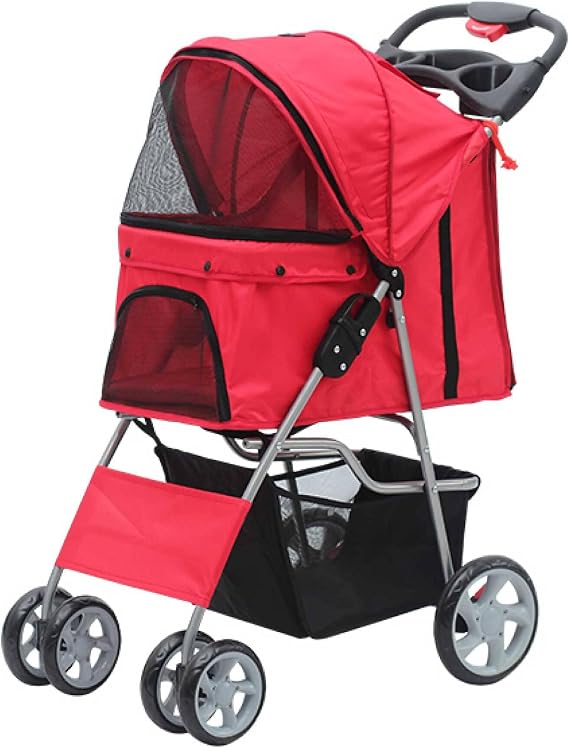 Pawise Dog Stroller Red 68x46x100 Cm