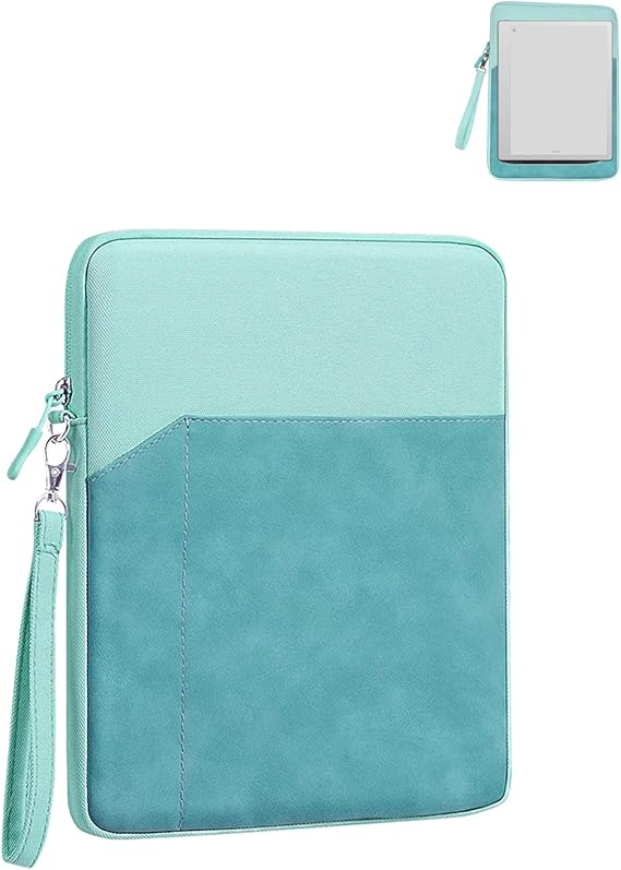 Remarkable Paper Pro 2024 eリーダー11.8インチ用タブレットスリーブ、360保護バッグキャリーケース、防水、グリーン。