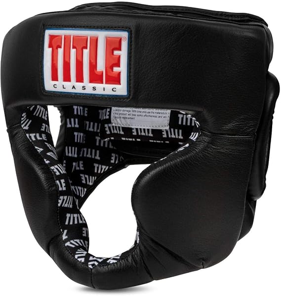 TITLE Boxing Classic Coverage Headgear 2.0 - Boxing Headgear, MMA Gear, Headgear, Sparring Gear, Headgear Boxing Sparring, Boxing Head Gear, Sparring Headgear, Muay Thai Headgear
